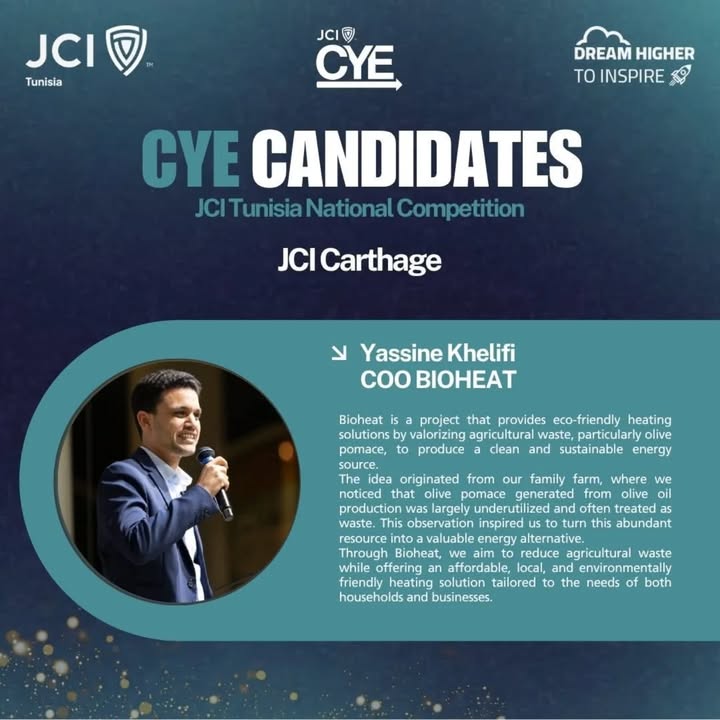 🌟 Présentation des Candidats CYE – JCI Carthage 🌟 Dans le...